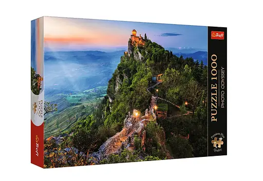 Пазл Photo Odyssey: Вежа Честа, Сан-Марино - 1000 елементів Trefl 10822