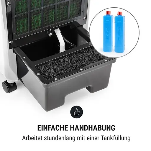 Охолоджувач повітря OneConcept Carribean Blue Чорний (10028180) - фото 7