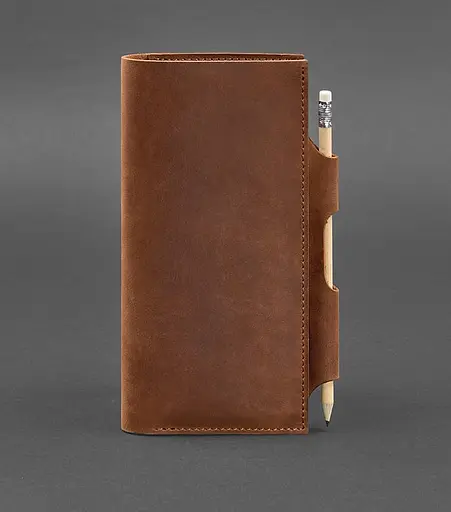 Шкіряний тревел-кейс 3.0 світло-коричневий Crazy Horse - фото 1