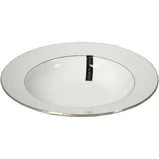 Тарілка Interos Снігова Королева порцелянова біла глибока кругла 22 см (228922-А)