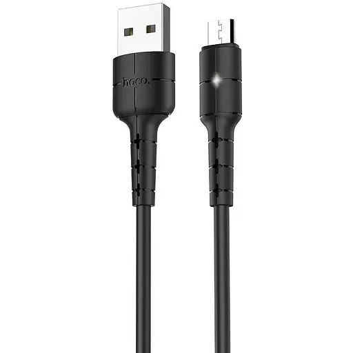 Кабель Hoco X30 Star Charging data cable for Micro черный