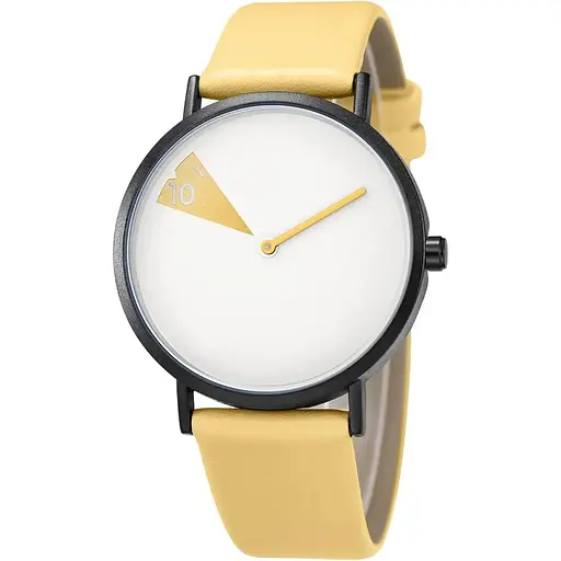 SHENGKE Мінімалістський жіночий годинник зі шкіряним ремінцем Ультратонкі Модні креативні водонепроникні