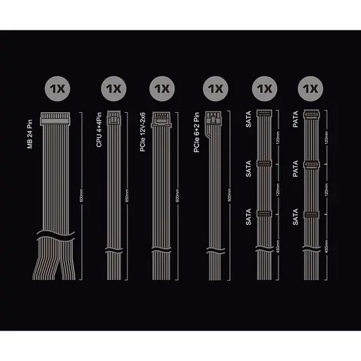 Блок живлення AsRock PRO PRO-750B 750W 80+ Bronze (PRO-750B) - фото 5