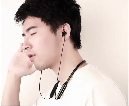 Бездротова Bluetooth стерео гарнітура Remax RB-S17 вакуумна Black - фото 10