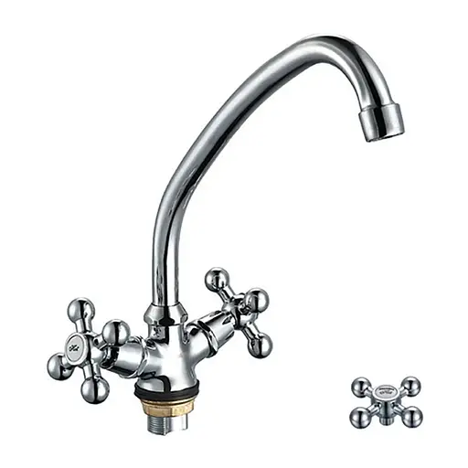 Смеситель для кухни Zerix TZH 756 ZX0096 Хром - фото 1