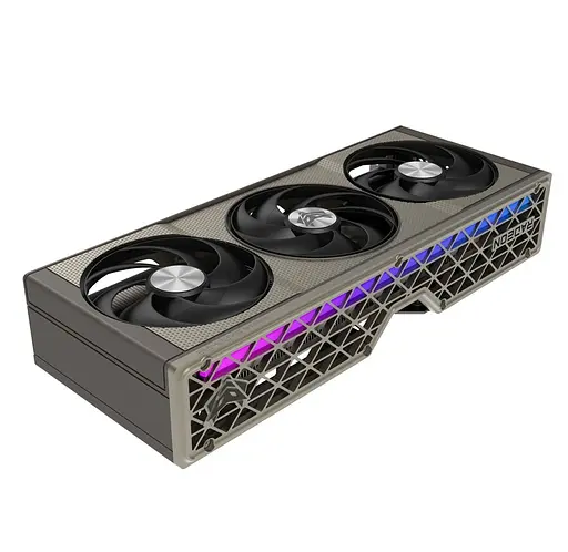 Відеокарта Radeon RX 9060 XT Sapphire NITRO+ 16Gb GDDR6 128-bit HDMI/2xDP 3320/20000 MHz 8-pin (11350-01-20G) - фото 3