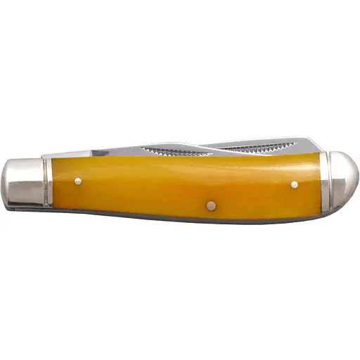 Нож Cold Steel Mini Trapper Yellow Bone - фото 2