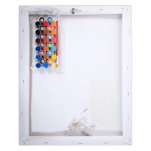 Картина по номерам Santi Ангел и Демон 40х50 см LED подсветка (956658) - фото 3