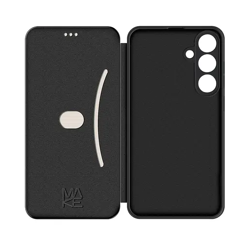 Чохол-книжка MAKE Samsung S25 FE Flip Black - фото 4