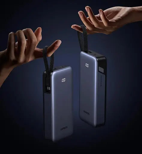 Повербанк Ugreen PB536, 45W чорний 20000 mAh - фото 5