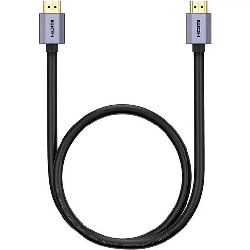Кабель Baseus High Definition HDMI 2.0 4K 1m Black (WKGQ020001) [84302]