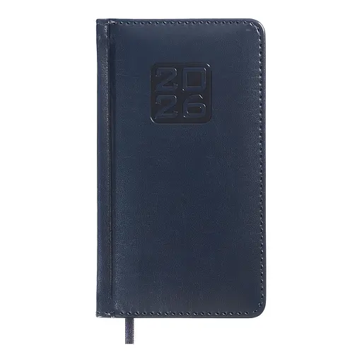 Еженедельник датированный Buromax Bravo 2026 синий 153 х 85 мм (BM.2893-02) - фото 2