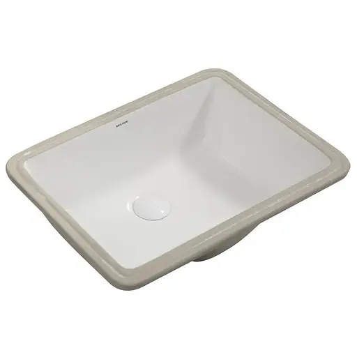 Умивальник врізний під стільницю Mixxus Premium Style-1701 510x380x200 мм з переливом MP6567, Білий - фото 1