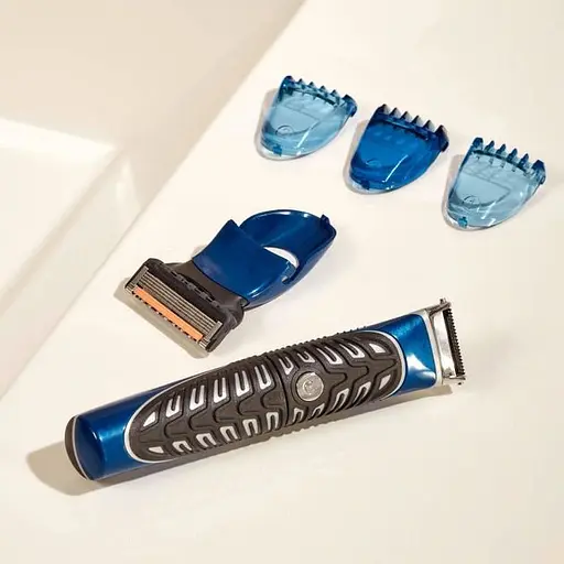 Триммер для бороды и усов Gillette Fusion5 ProGlide Styler + станок для бритья (7702018273386) [95624] - фото 4