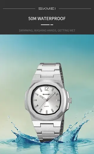 Наручний годинник Skmei 2382 Silver, 2382SI (18366) - фото 3