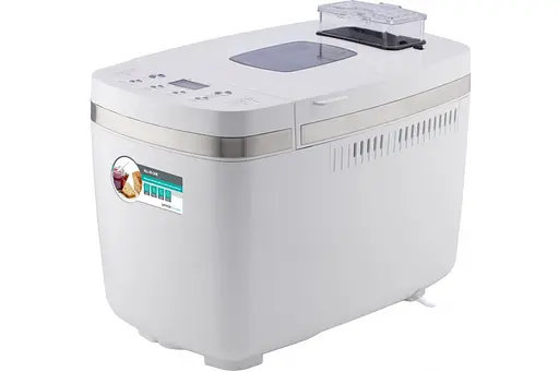 Gorenje Хлібопічка 750Вт програм-14 максиальна вага -1.350 кг форма прямокутник пластик білий - фото 1