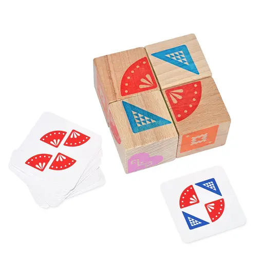 Обучающие логические кубики "Составь узор" Igroteco 900477, 50 заданий на карточках - фото 6