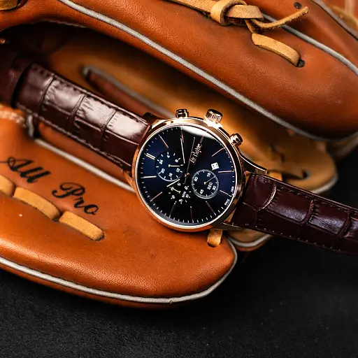 Годинник Lee Cooper Leather Gold - фото 5