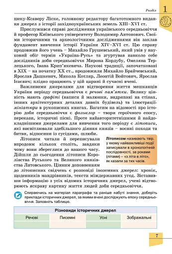 Історія України. 7 клас - фото 8