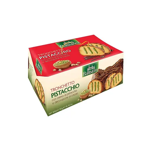 Рулет Battistero Tronchetto з фісташковим кремом 750 г