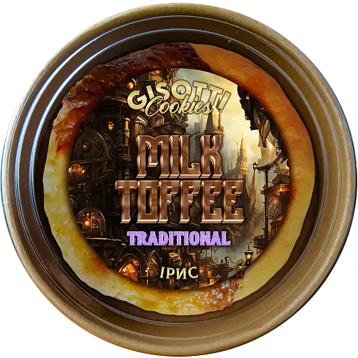 Печиво Gisotti з ірисом традиційне 330 г - фото 1