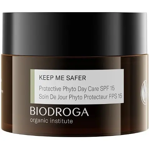 Органический крем для лица Biodroga Keep me Safer SPF 15 50 мл - фото 1