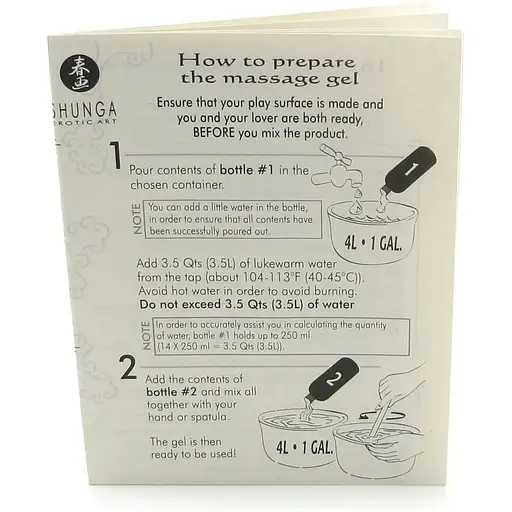 Гель для NURU массажа Shunga Oriental Body-to-Body - Exotic Fruits (2 x 225 мл) - фото 5