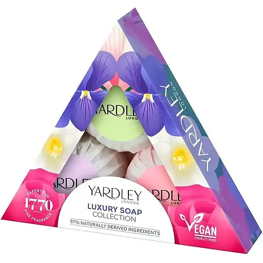 Набор мыла Yardley London Luxury Soap Collection 3 шт. по 50 г - фото 1