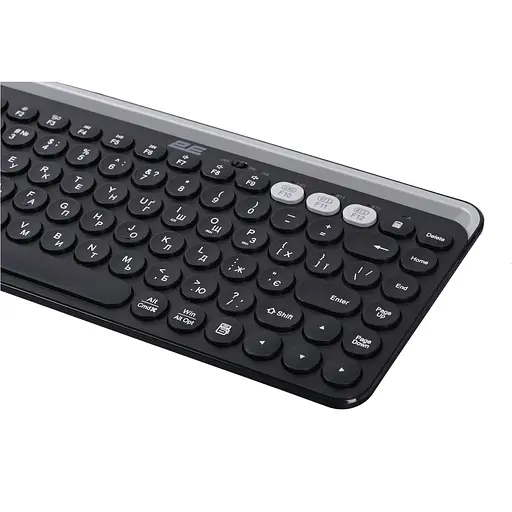 Клавиатура 2E KS250 Wireless UA Black (2E-KS250WBK_UA) [150956] - фото 2