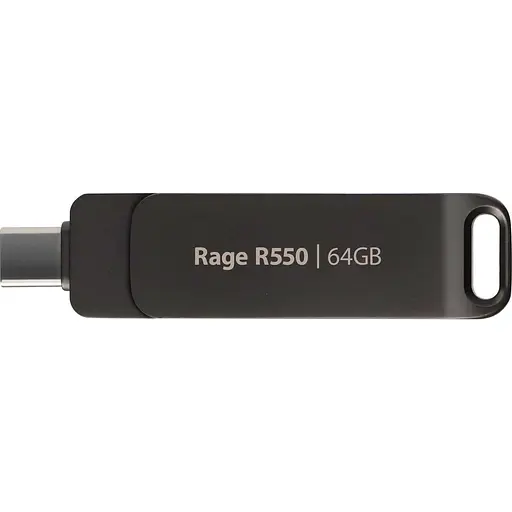 Флеш-накопичувач Patriot USB 3.2 Gen 1 Rage R550 64GB Type-A+C - фото 3