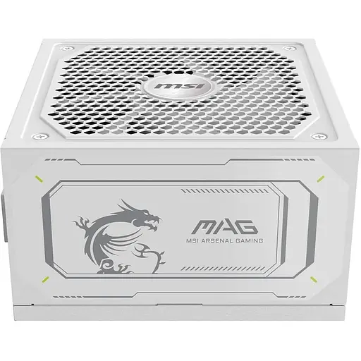 Блок питания MSI MAG 1000W PCIE5 80+ Gold (MAG A1000GL PCIE5 WHITE) - фото 2