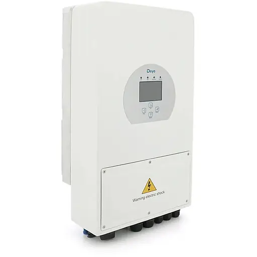Гібридний інвертор (hybrid) Deye SUN-5K-SG03LP1-EU WI-FI, 5кВт, однофазний, (МРРТ 125-425/120А/DC48В)Parallel