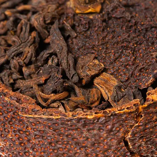 Шу Пуэр в мандарине премиум-класса - фото 8