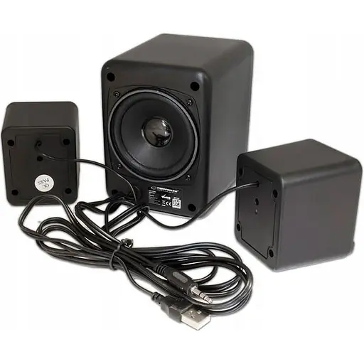 Акустическая система Esperanza 2.1 Cancan Speakers EP153 USB-C (EP153) - фото 3