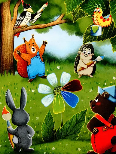 Читання з наліпками. Кольорові історії - фото 4