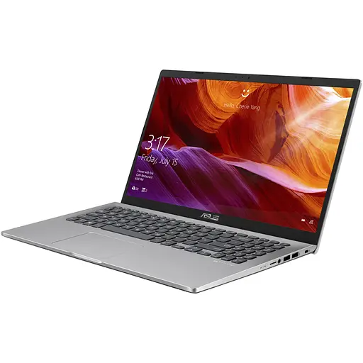 Ноутбук ASUS X509MA з процесором Intel Celeron N4020 pana la 2.80 GHz, 15.6", HD, 4GB, 256GB SSD, Intel UHD графікою 600, DOS, Transparent сріблястий - фото 3