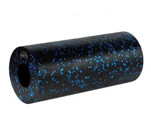 Масажний ролик (роллер) гладкий PowerPlay PP-4348 2 in 1 EPP Foam Roller Чорно/Синій (33x14 см) (PP_4348_Blue_(33*14)) - фото 3