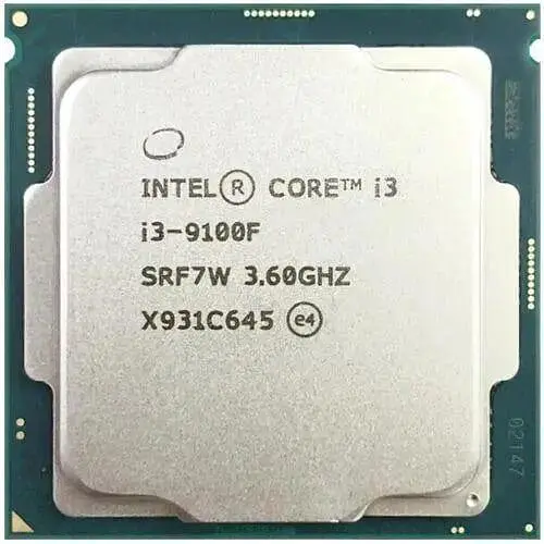 Процесор Intel Core i3 9100F (CM8068403358820) (Socket 1151 v2, 4T, 4.2 ГГц, Tray) Б/в - фото 1