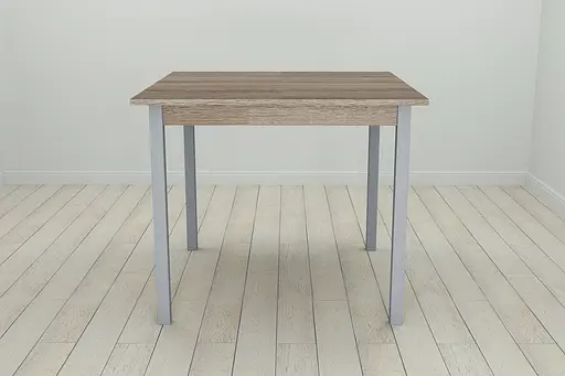 Стіл кухонний Ferrum-decor Дієго 75x90x90 Сірий ДСП Сонома Трюфель 16мм (FRD-106316) - фото 2