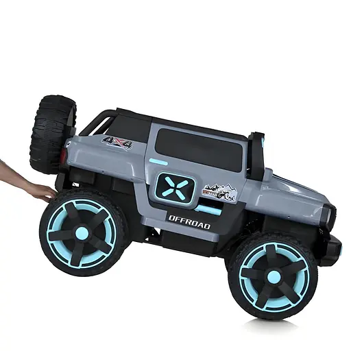 Електромобіль дитячий Bambi Джип M 5822EBLR-11 24V на 4 мотори з музикою та світлом - фото 2
