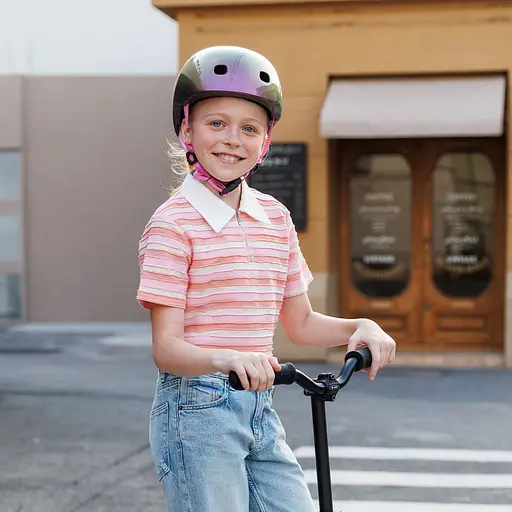 Захисний шолом Micro розмір M неохромовий рожевий (AC2286BX) - фото 10