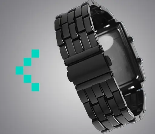 Уникальные бинарные мужские часы Skmei 0926 (Черные) - фото 8