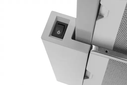 Вытяжка Hansa телескопическая 60 см 425 м3г черный+нержавеющая сталь - фото 3