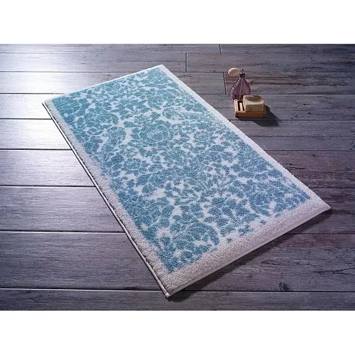 Килимок для ванної кімнати Confetti Stencil Antik Mavi 50 x 57