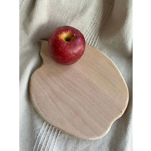 Панно - кухонная доска Яблочко ручная работа - фото 4