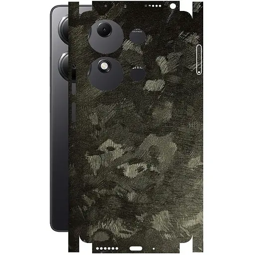 Защитная пленка StatusSKIN для Xiaomi Redmi Note 13 Pro 4G Корпус Винил Кованый металл - фото 1