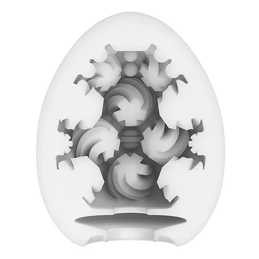 Мастурбатор яйцо Tenga Egg Wonder Curl белый - фото 2