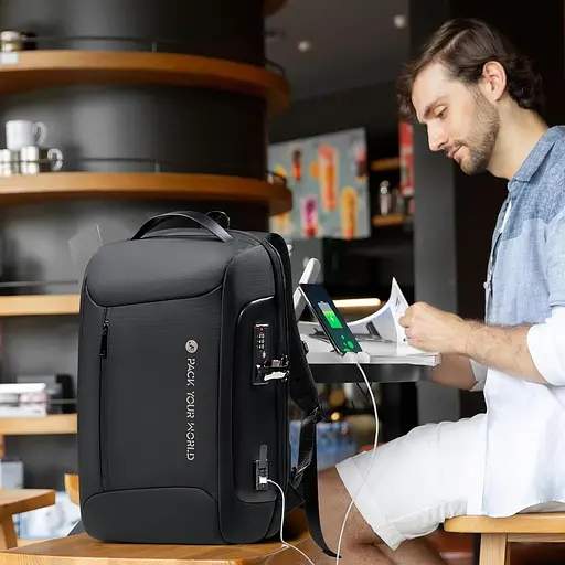 Рюкзак Oiwas OCB5012 черный - фото 4