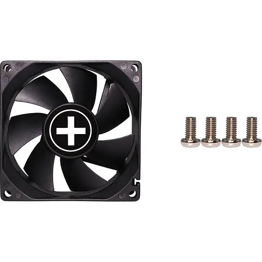 Вентилятор для корпуса 80mm Xilence XPF80.W Black, White Box - фото 7