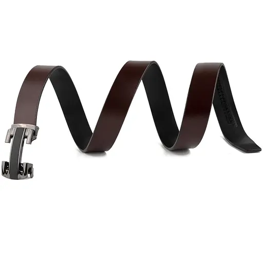 Ремінь шкіряний Vintage чоловічий 115х3,5 см acs0014804 - фото 2